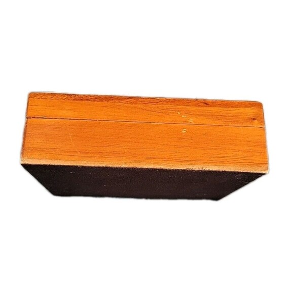 Elaine Eston Annabella US Virgin Islands Cedar Wooden Trinket Jewelry Box 1994 - Picture 7 of 14
